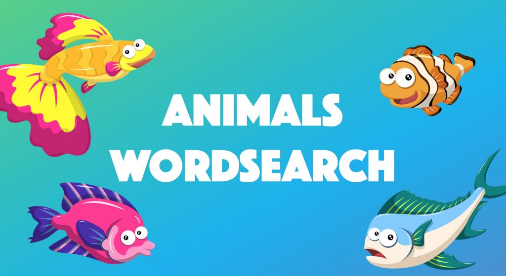 MD Sports Solutions - Animal Wordsearch