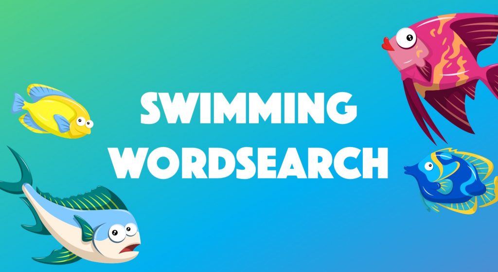 Swimming Wordsearch