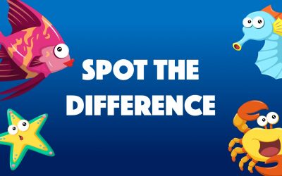 Under the Sea – Spot the Difference.