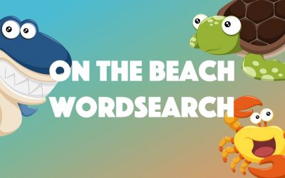 On the Beach Word-search
